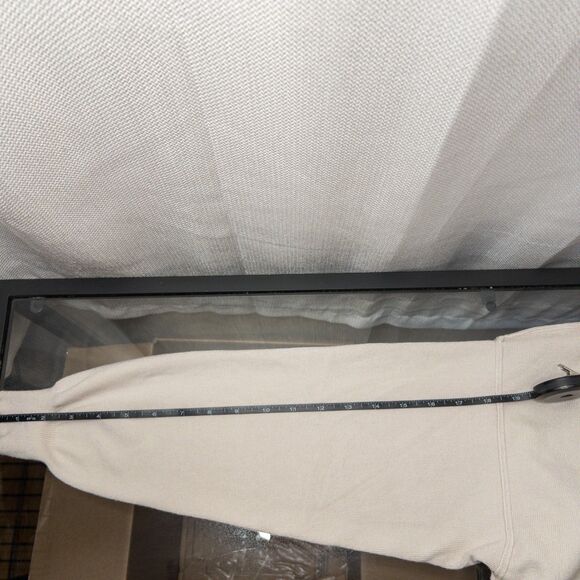 Line & Dot Women’s Neutral Off-Shoulder Sweater | Cream Size S - Picture 6 of 10